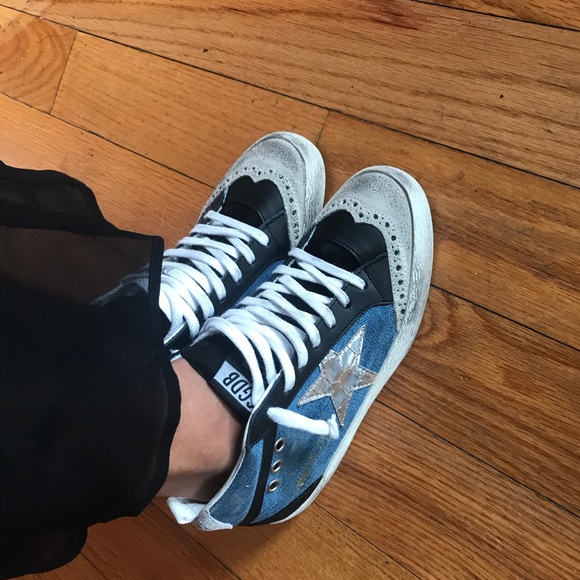 Golden Goose Shoes - SOLD! LTD Golden goose superstar denim sneakers